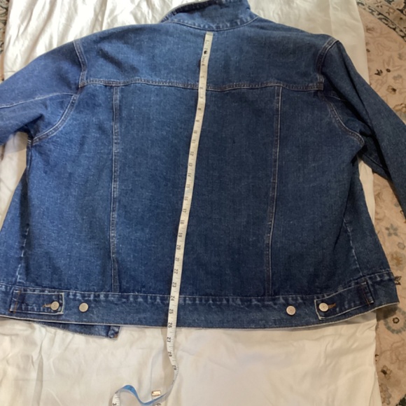 Bill Blass Denim jacket 2x NWOT - Picture 2 of 6